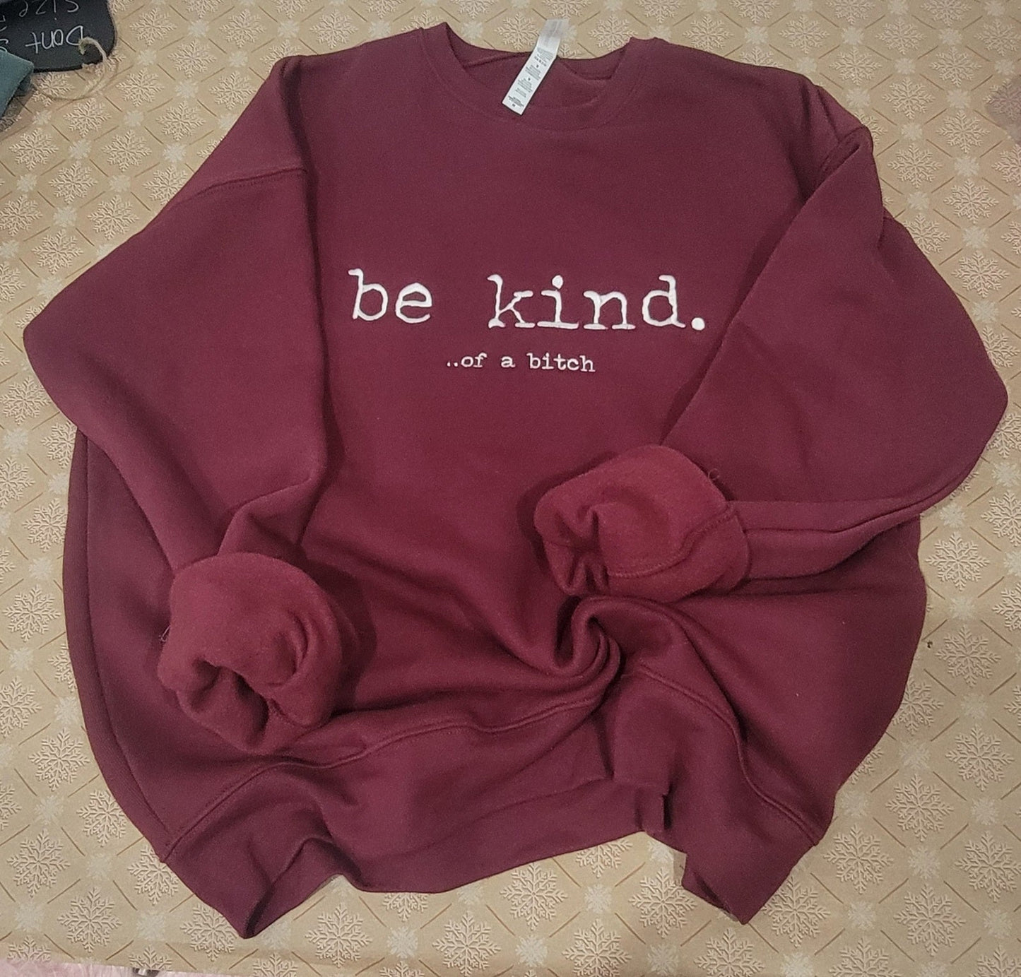 Stay Weird Embroidered Sweatshirt Fairytaleavenue