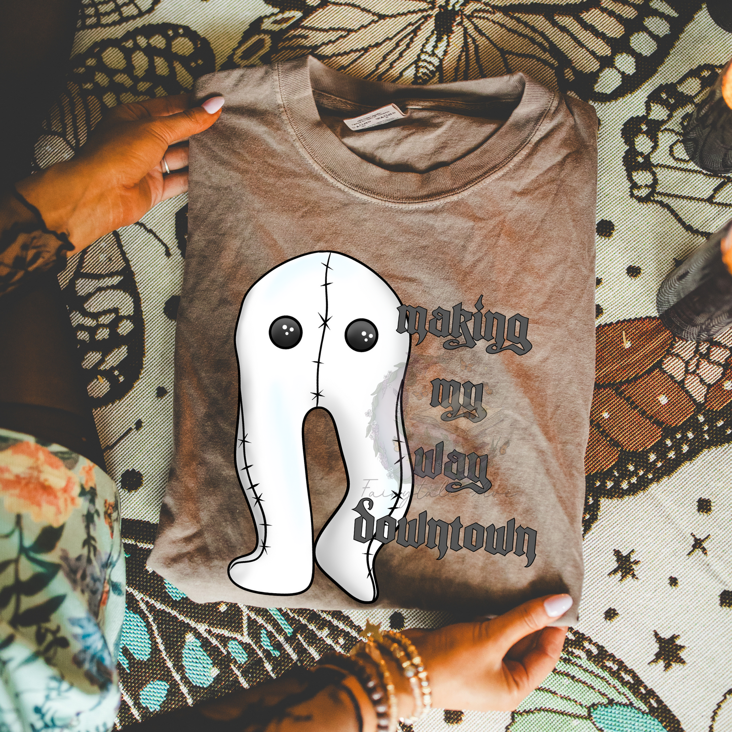 Making My Way Down Town Tee Fairytaleavenue
