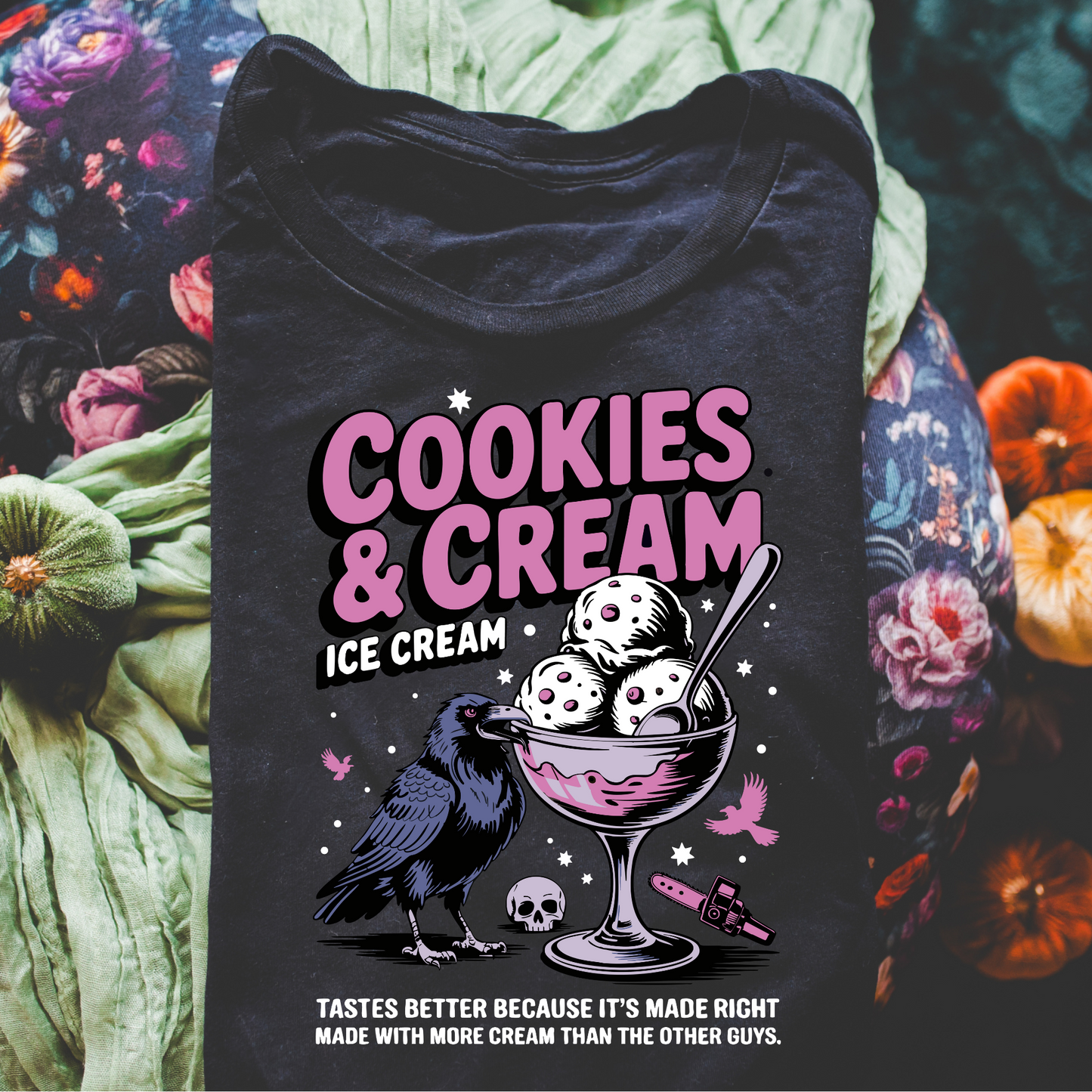 Cookies & Cream Ice Cream Tee Fairytaleavenue
