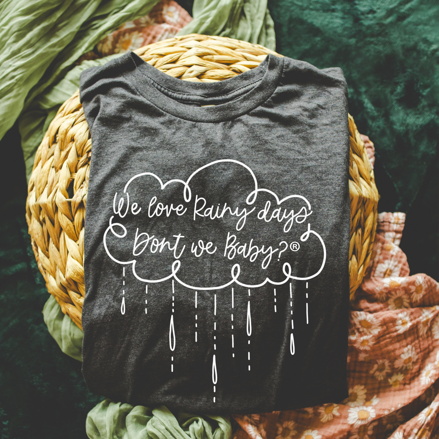 Licensed Ravenhood-Rainy Days Raven Graphic Tee Fairytaleavenue