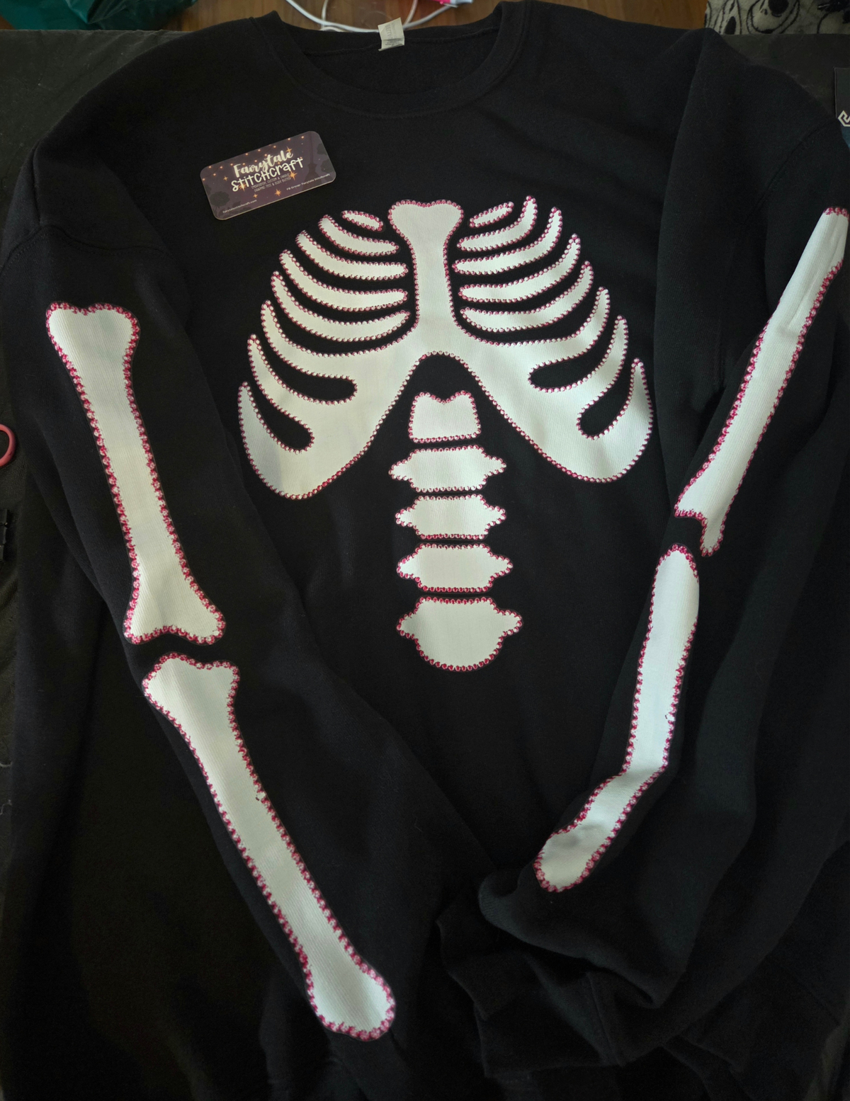 Pretty Bones Graphic Tee or Sweatshirt Halloween Fairytaleavenue