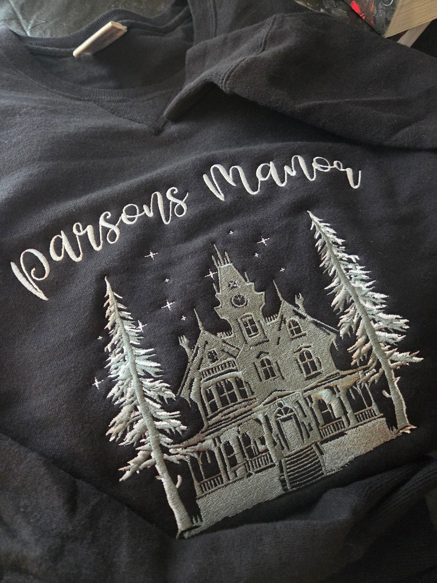 OFFICIALLY LICENSED HD CARLTON Parson's Manor Embroidered Sweatshirt Fairytaleavenue