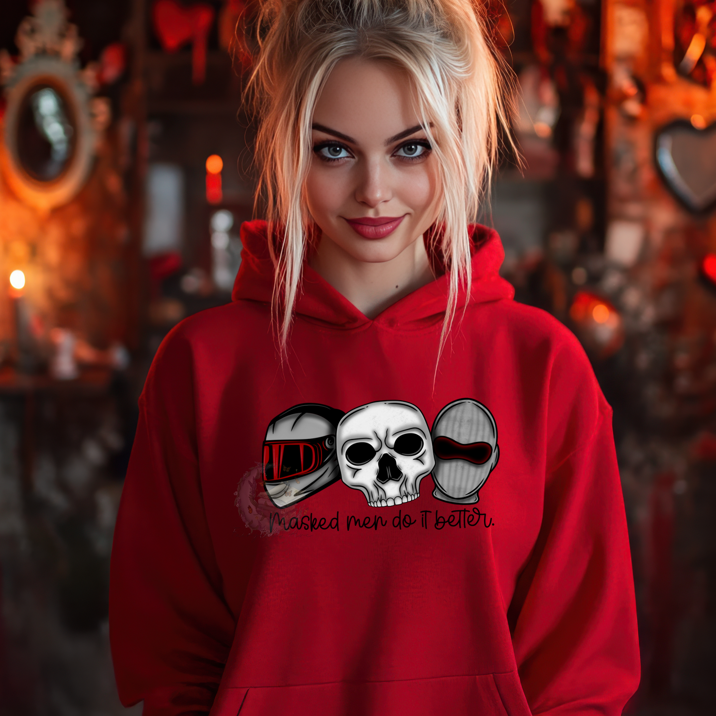 (Copy) Masked (RED) Tee Or Sweatshirt Fairytaleavenue