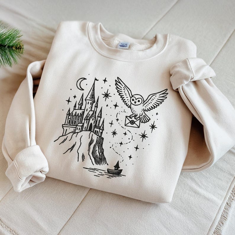 Comfy & Cozy Embroidered Sweatshirt Fairytaleavenue