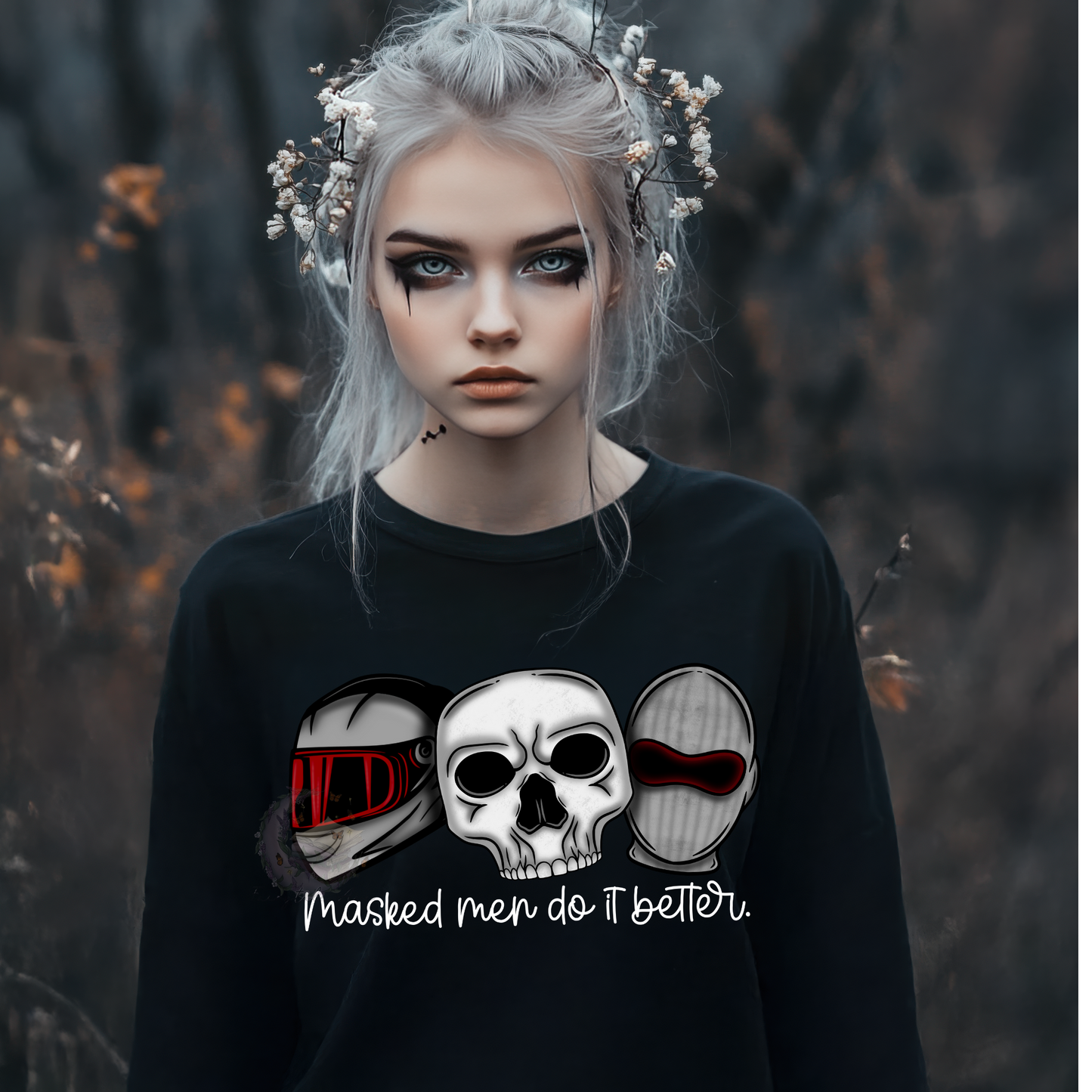 (Copy) Masked (RED) Tee Or Sweatshirt Fairytaleavenue