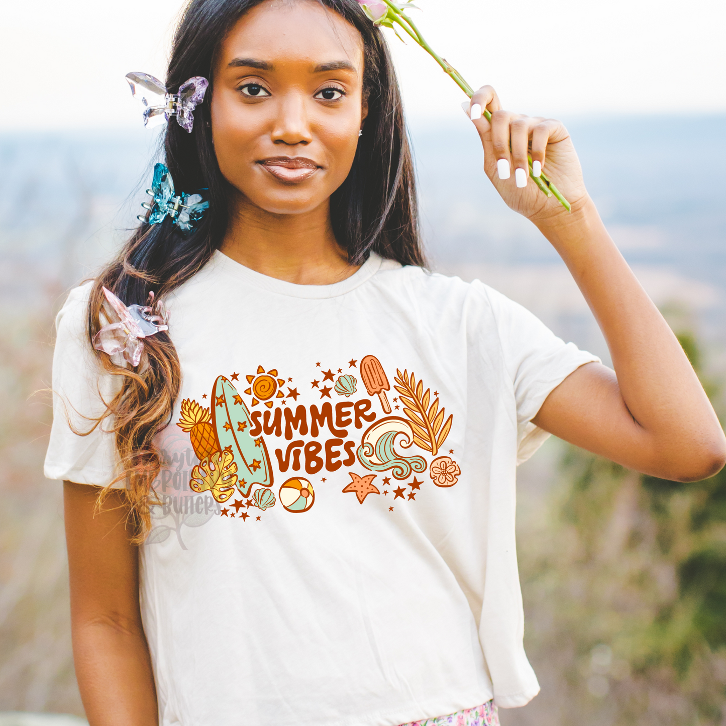 Whimsy Summer Vibes Tee or Tank Fairytaleavenue