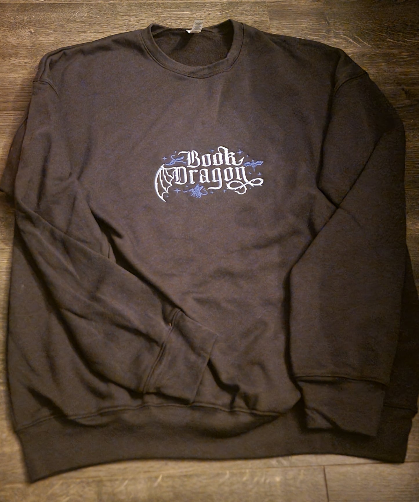 Book Dragon Sweatshirt In Grey