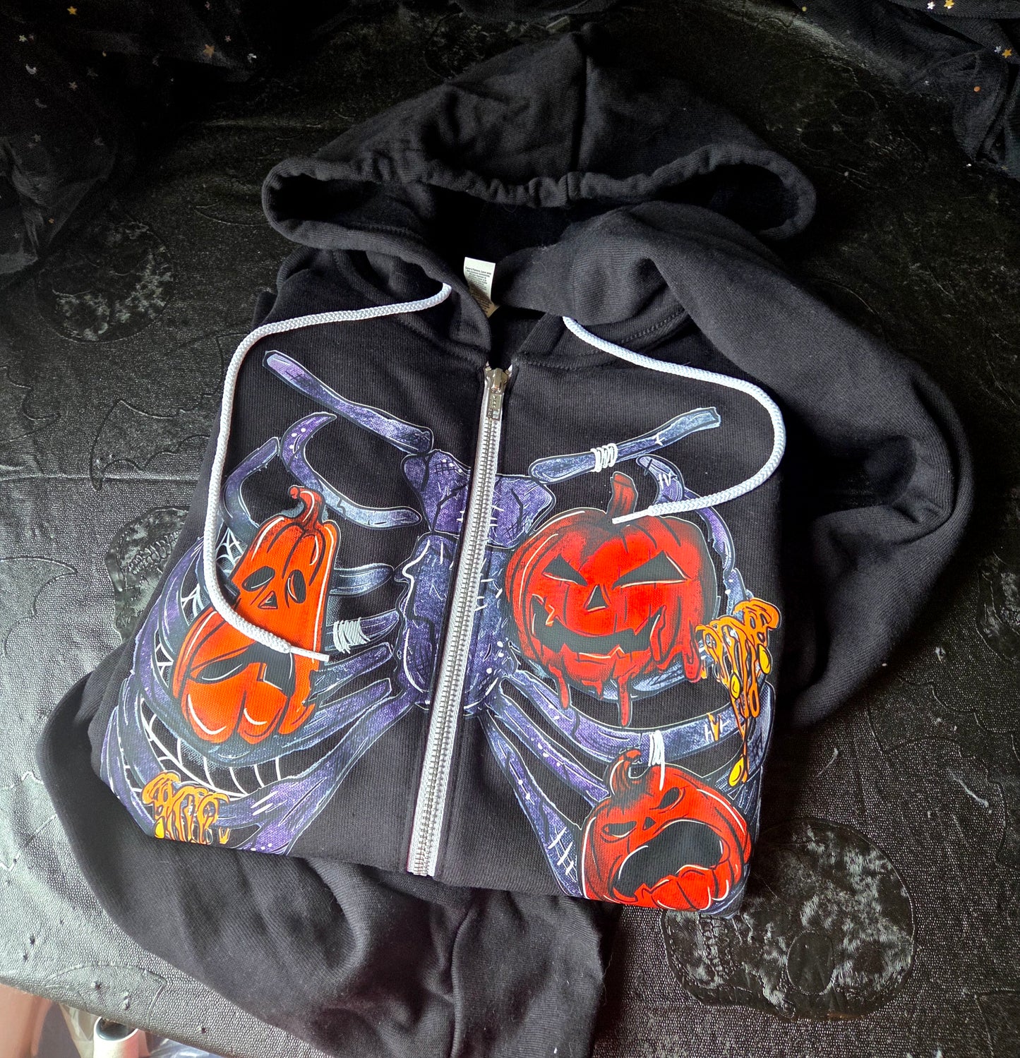 Halloween Ribcage Tee, Zip-Up or Sweatshirt Fairytaleavenue