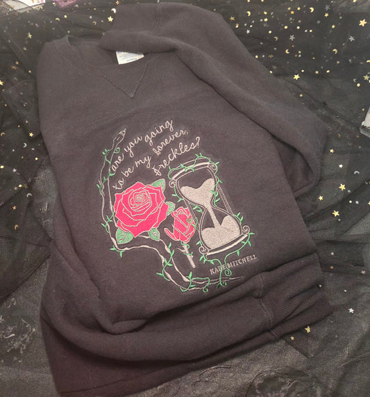 Forever Freckles Embroidered Sweatshirt