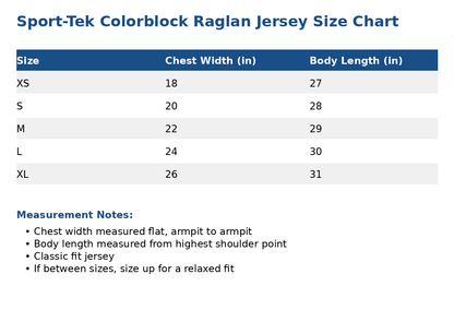Youth ColorBlock Raglan Tee Fairytaleavenue