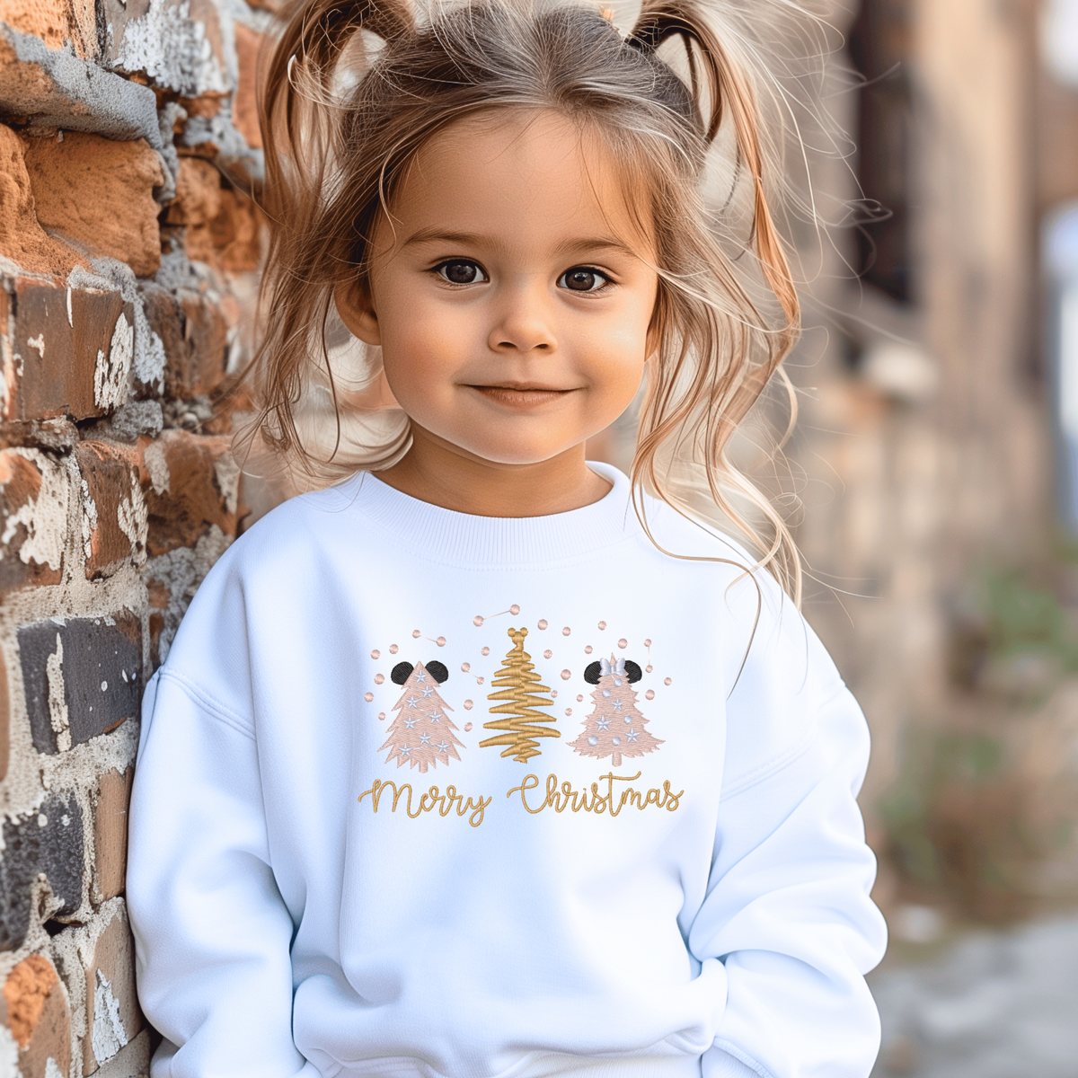 Magical Trees Embroidered Sweatshirt Fairytaleavenue