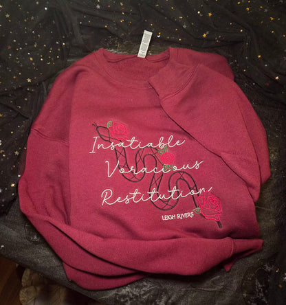 Edge Of Darkness Trilogy Embroidered Sweatshirt