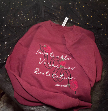 Edge Of Darkness Trilogy Embroidered Sweatshirt