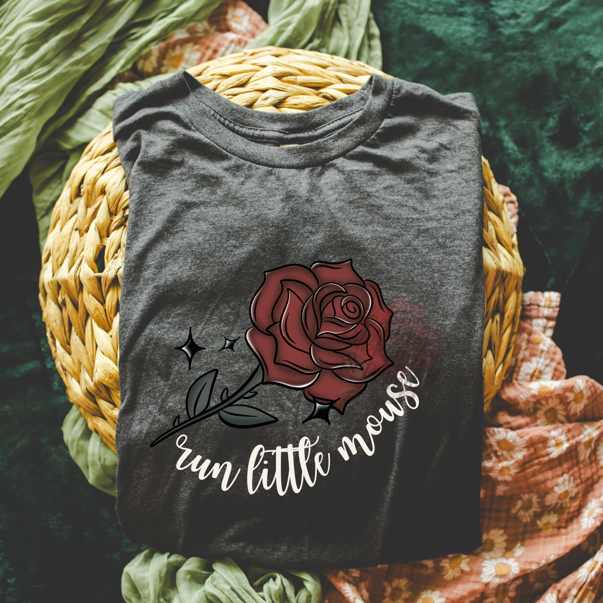 OFFICIALLY LICENSED BY HD CARLTON Run Little Mouse Tee Fairytaleavenue