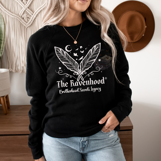 The Ravenhood Embroidered Sweatshirt Fairytaleavenue