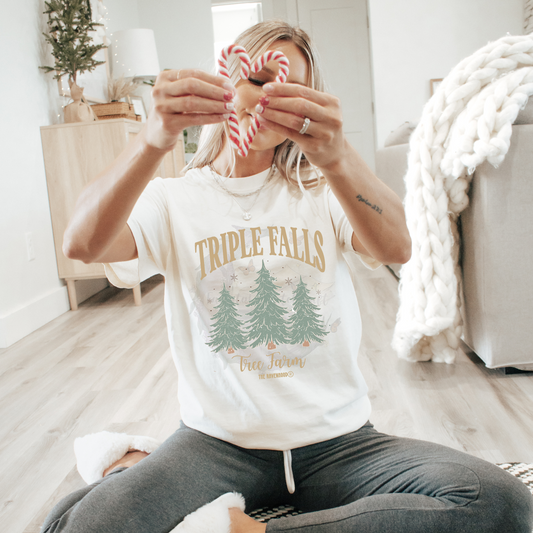 Licensed Christmas Tree Farm Graphic Tee Fairytaleavenue