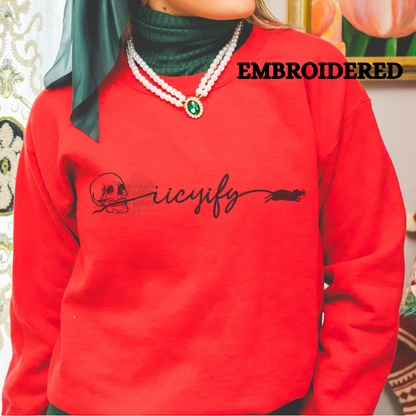 OFFICIALLY LICENSED HD CARLTON IICYIFU Embroidered Sweatshirt Fairytaleavenue