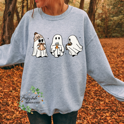 Fall Ghosts Halloween Shirt Fairytaleavenue