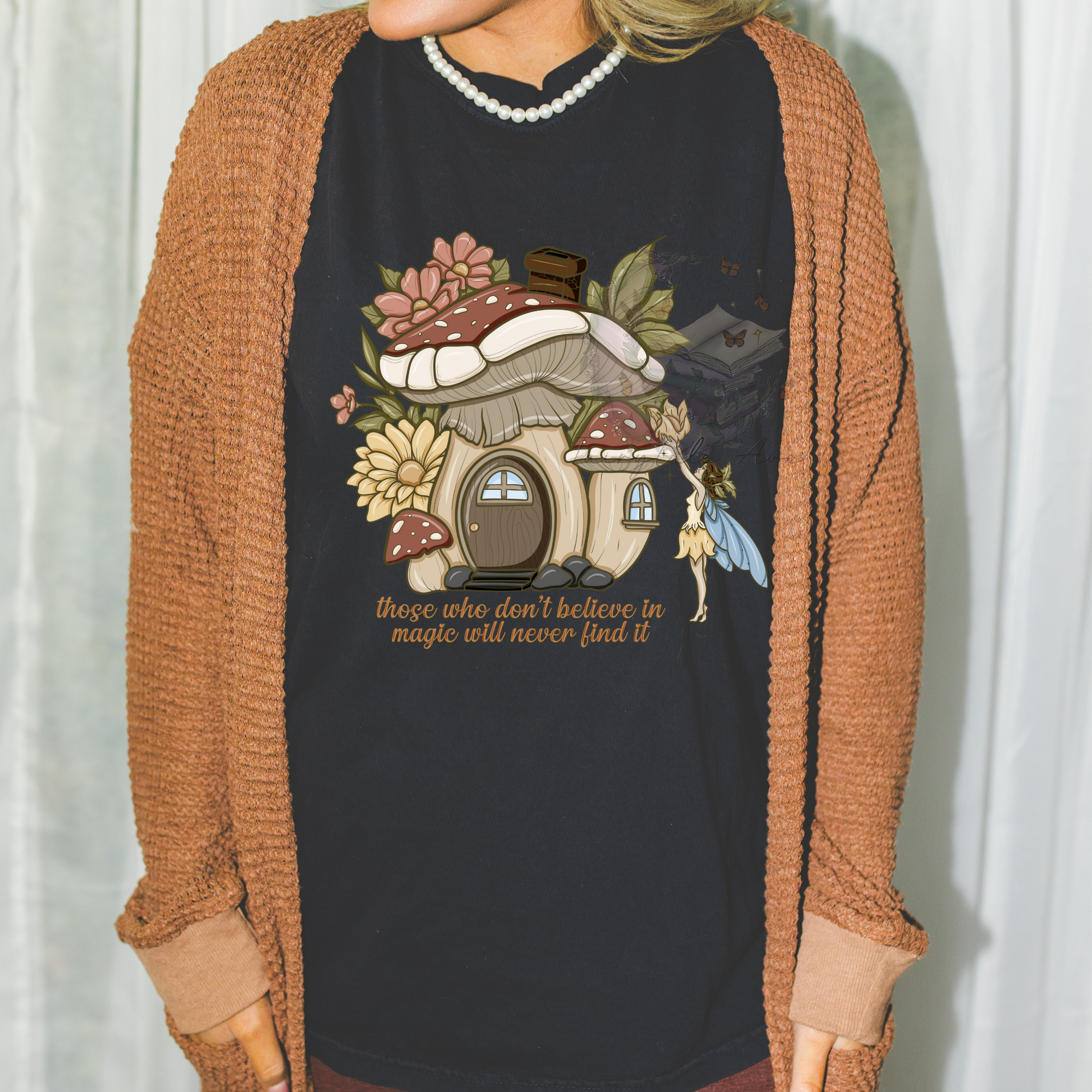Whimsy Magic Mushroom Tee Fairytaleavenue