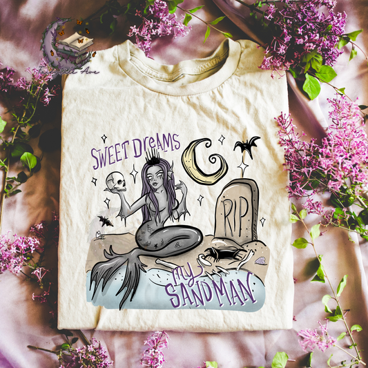 Sweet Dreams My Sandman Summer Halloween Tee Fairytaleavenue