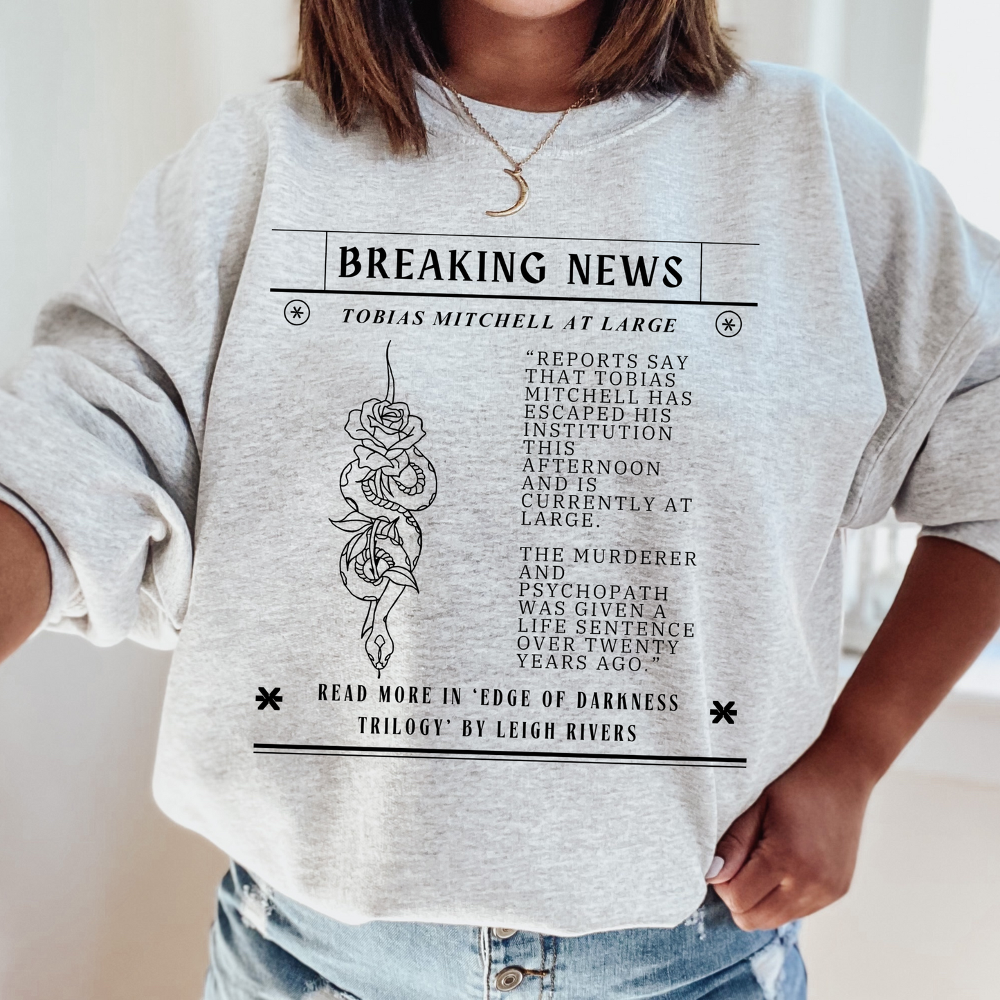 Warning Tobias GRAPHIC Tee/Sweatshirt