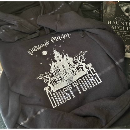 OFFICIALLY LICENSED HD CARLTON Spooky Parsons Ghost Tours Embroidered Sweatshirt Fairytaleavenue