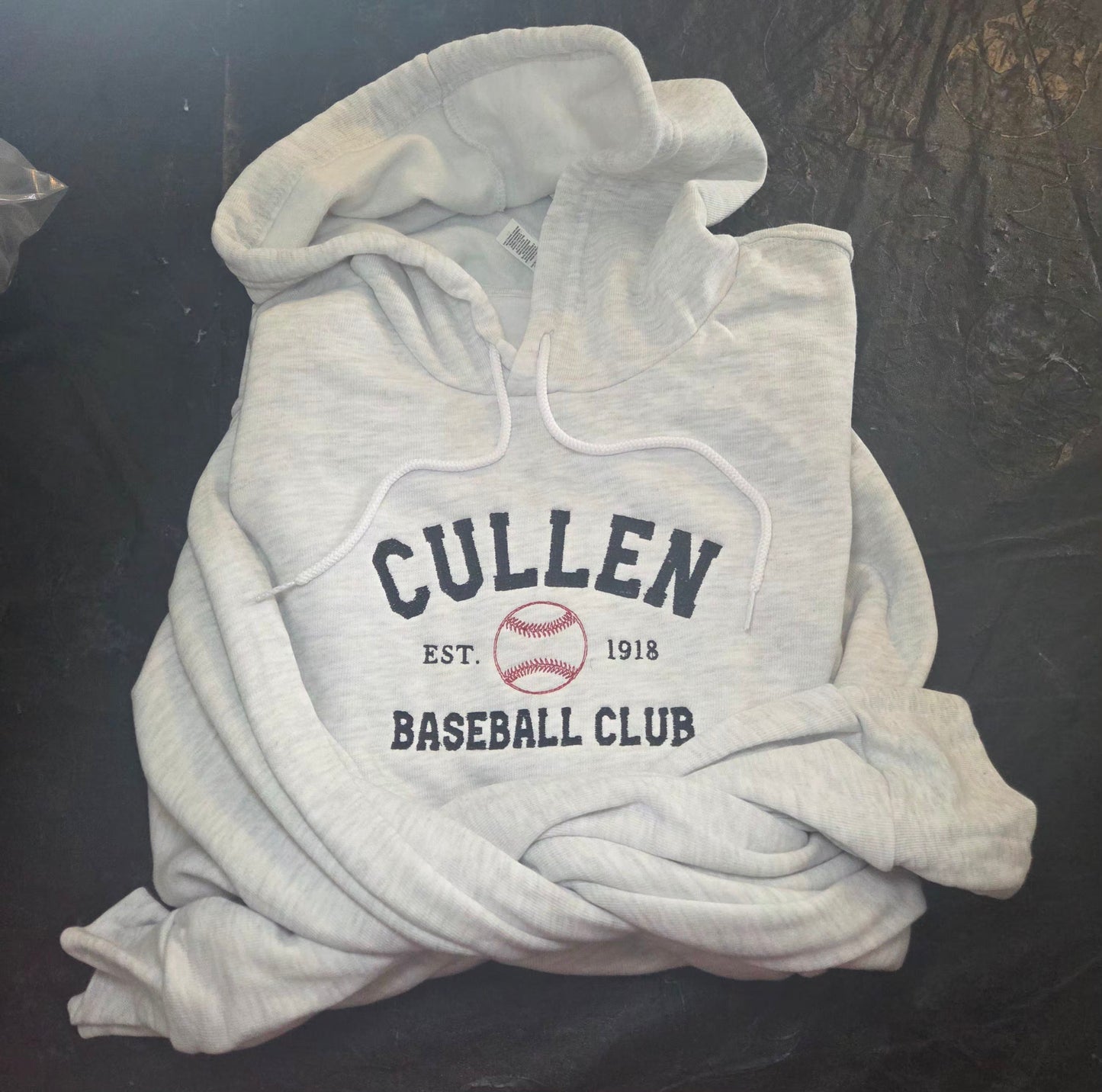 Cullen Baseball Embroidered Sweatshirt or Hoodie Fairytaleavenue