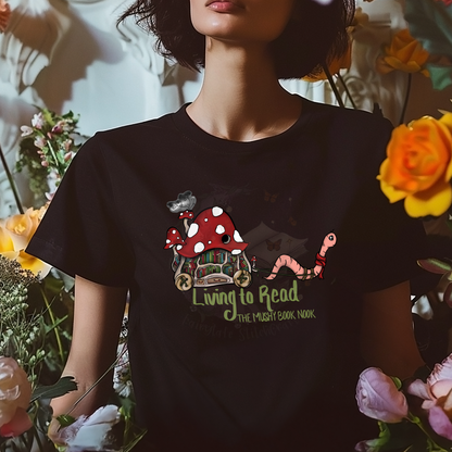 The Mushy Book Nook Graphic Tee or Sweatshirt Fairytaleavenue
