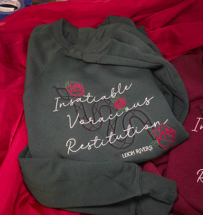 Edge Of Darkness Trilogy Embroidered Sweatshirt