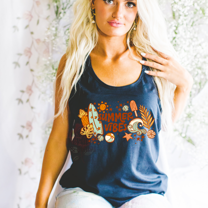 Whimsy Summer Vibes Tee or Tank Fairytaleavenue