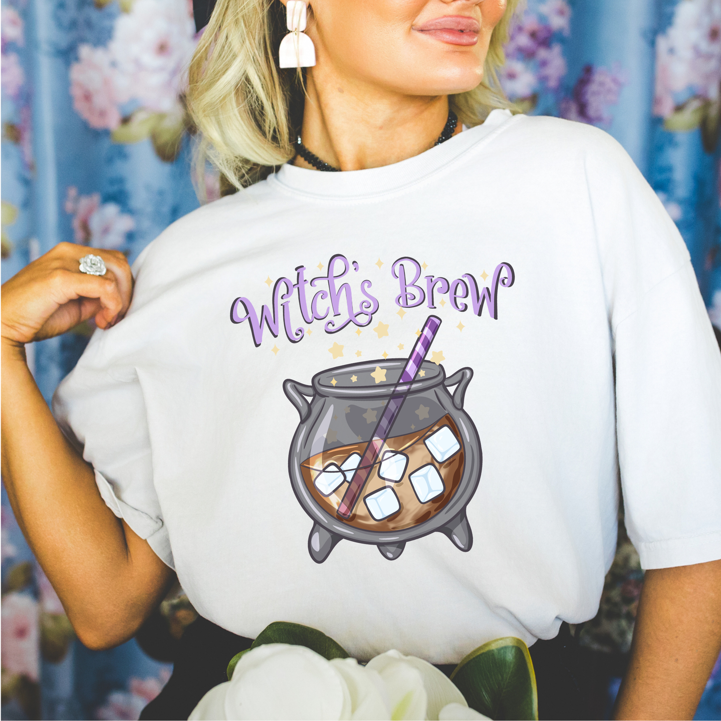 Cauldron Brew Graphic Tee Halloween Fairytaleavenue