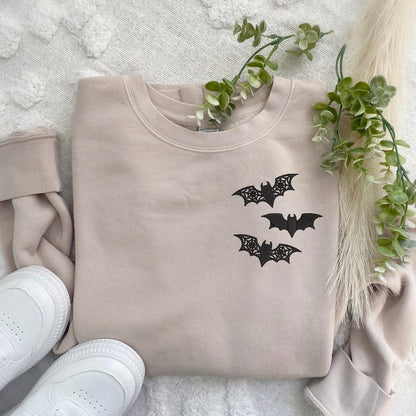 Batty Embroidered Sweatshirt Fairytaleavenue