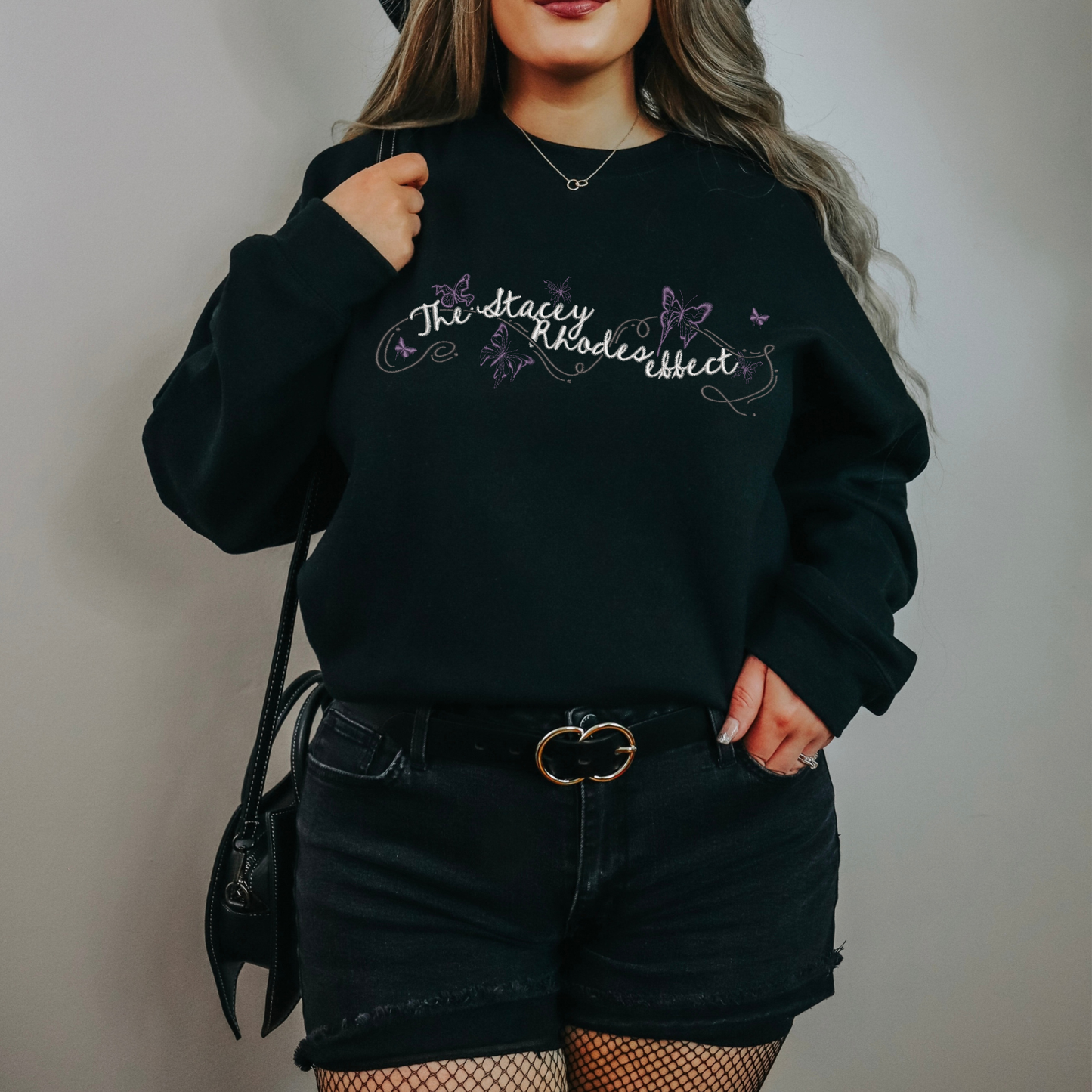 The Stacey Rhodes Effect Embroidered Sweatshirt Fairytaleavenue