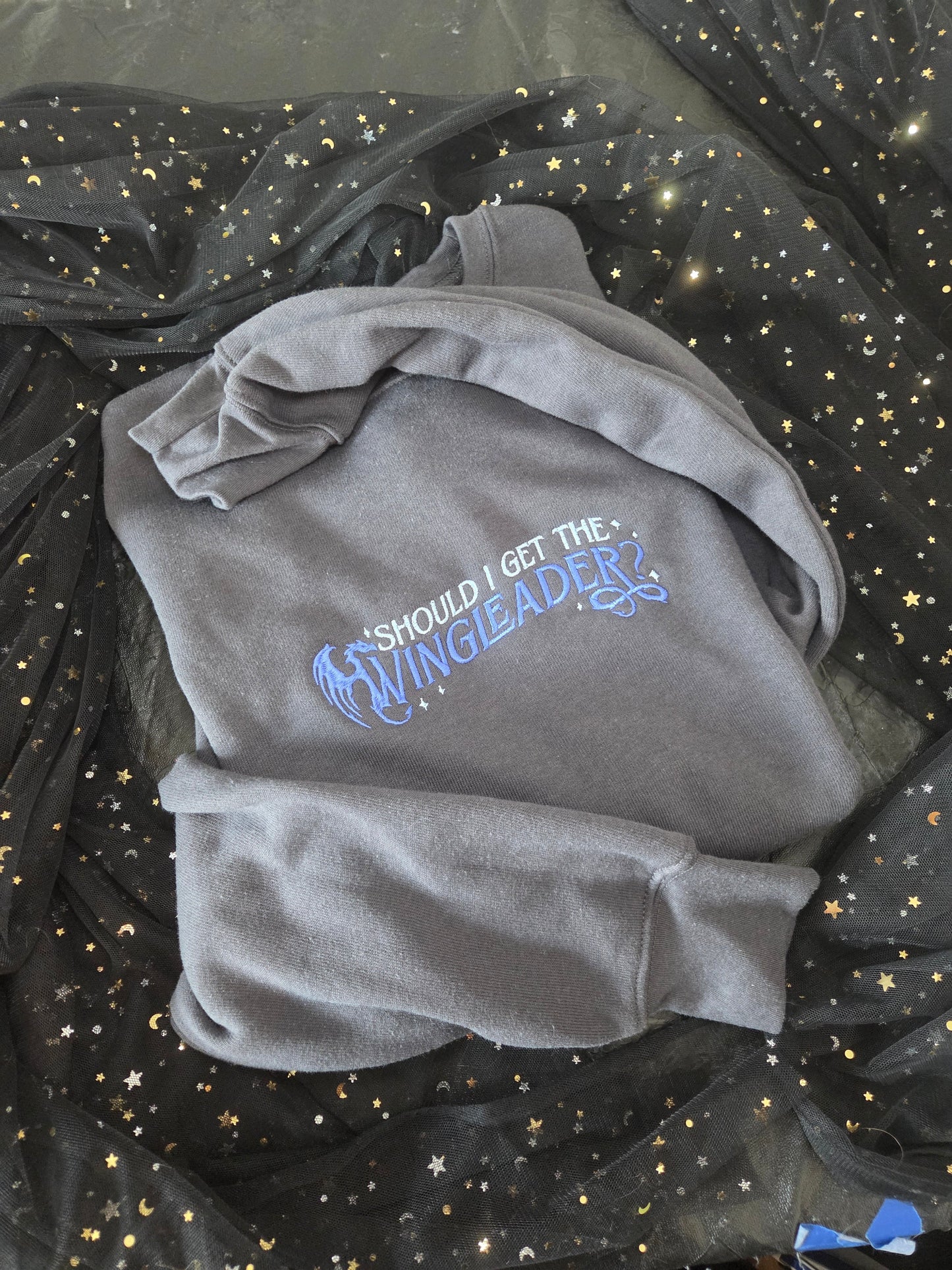 Wingleader Embroidered Sweatshirt Fairytaleavenue