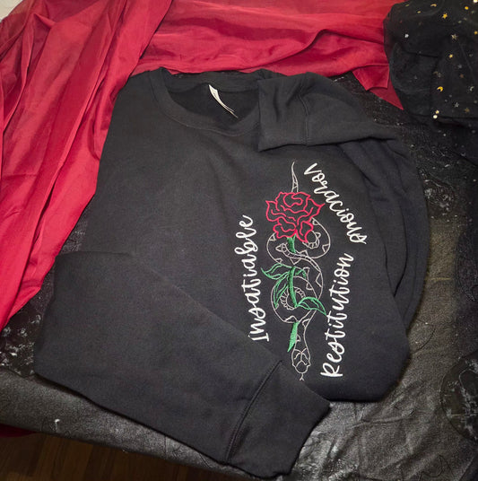 EOD Trilogy Oversized Pocket Embroidered Sweatshirt