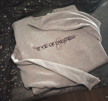 Edge Of Darkness Embroidered Sweatshirt