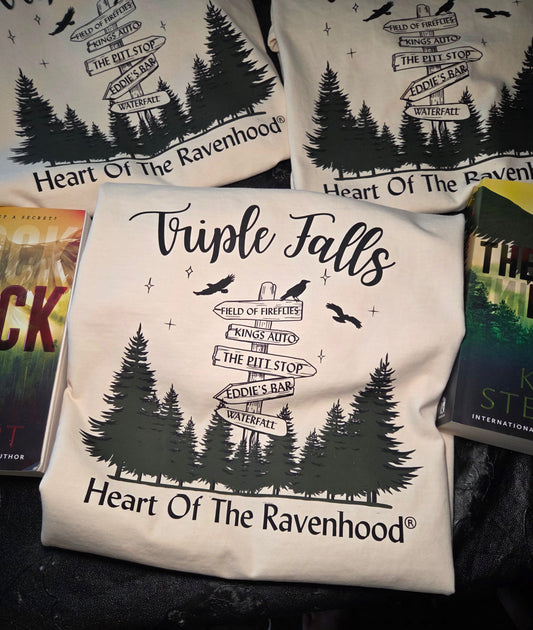 Licensed Triple Falls Graphic Tee Fairytaleavenue