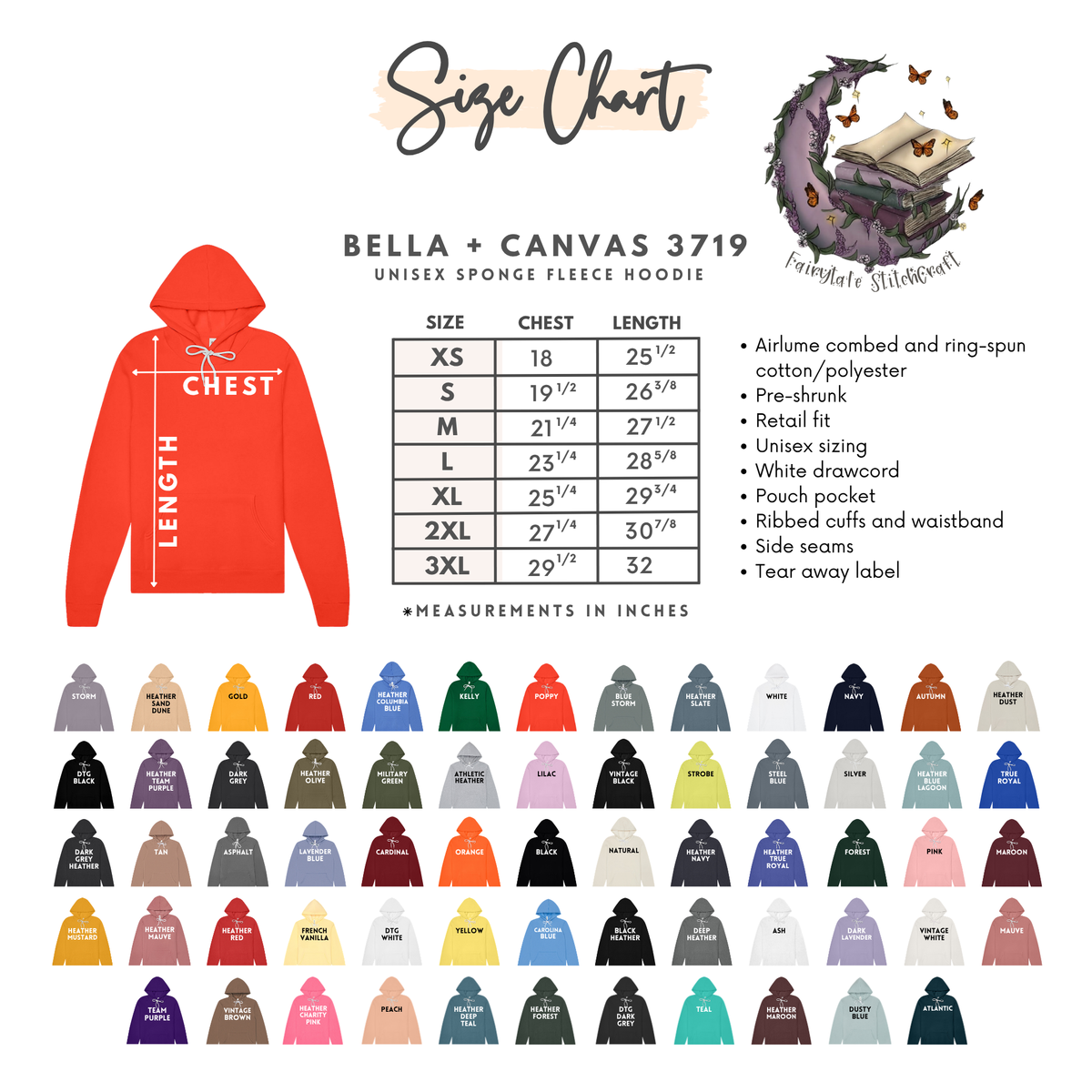 3d Puff Santas Favorite Embroidered Sweatshirt or Hoodie Fairytaleavenue