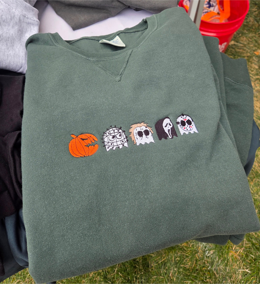 Horror Pac Embroidered Sweatshirt or Hoodie Fairytaleavenue