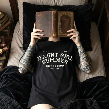 Haunt Girl Summer Ouija Graphic Tee or Sweatshirt Halloween Fairytaleavenue