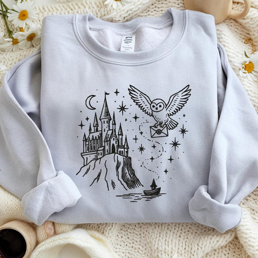 Comfy & Cozy Embroidered Sweatshirt Fairytaleavenue
