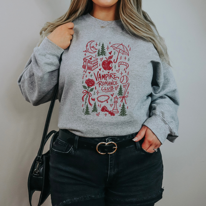 Vampire Reading Club Tee Halloween Fairytaleavenue