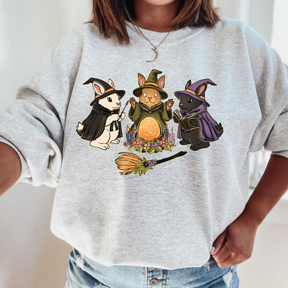 Witchy Rabbit Coven Graphic Tee or Sweatshirt Fairytaleavenue