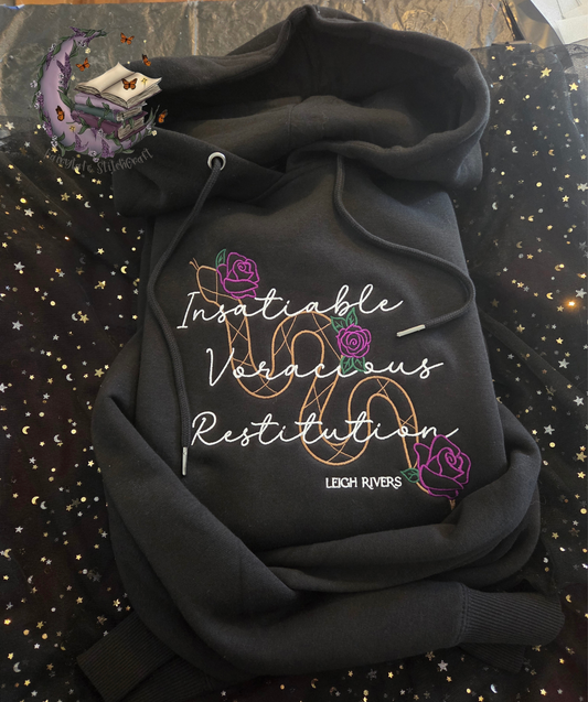 Edge Of Darkness Trilogy Embroidered Sweatshirt Fairytaleavenue