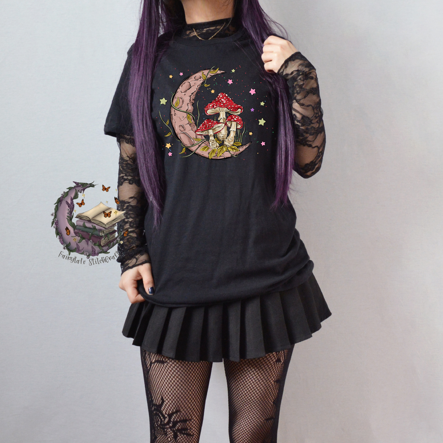 Enchanted Mushroom Tee Fairytaleavenue