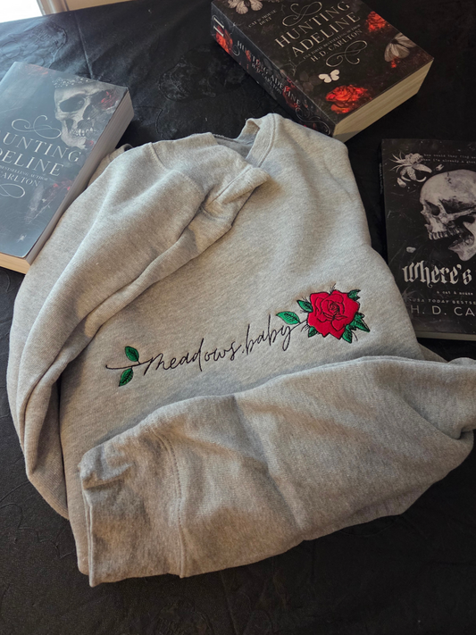 OFFICIALLY LICENSED HD CARLTON Meadows Baby Embroidered Sweatshirt Fairytaleavenue
