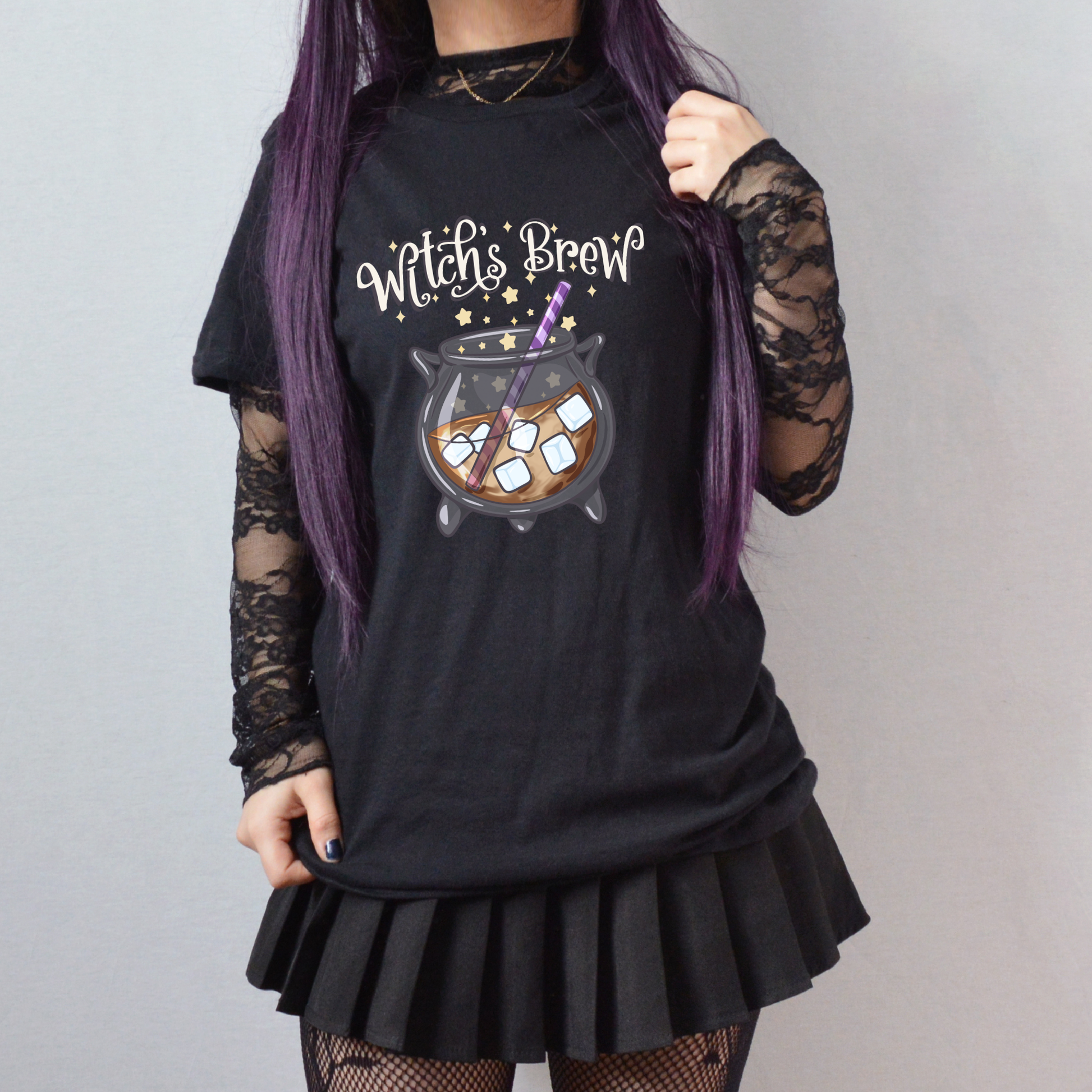 Cauldron Brew Graphic Tee Halloween Fairytaleavenue