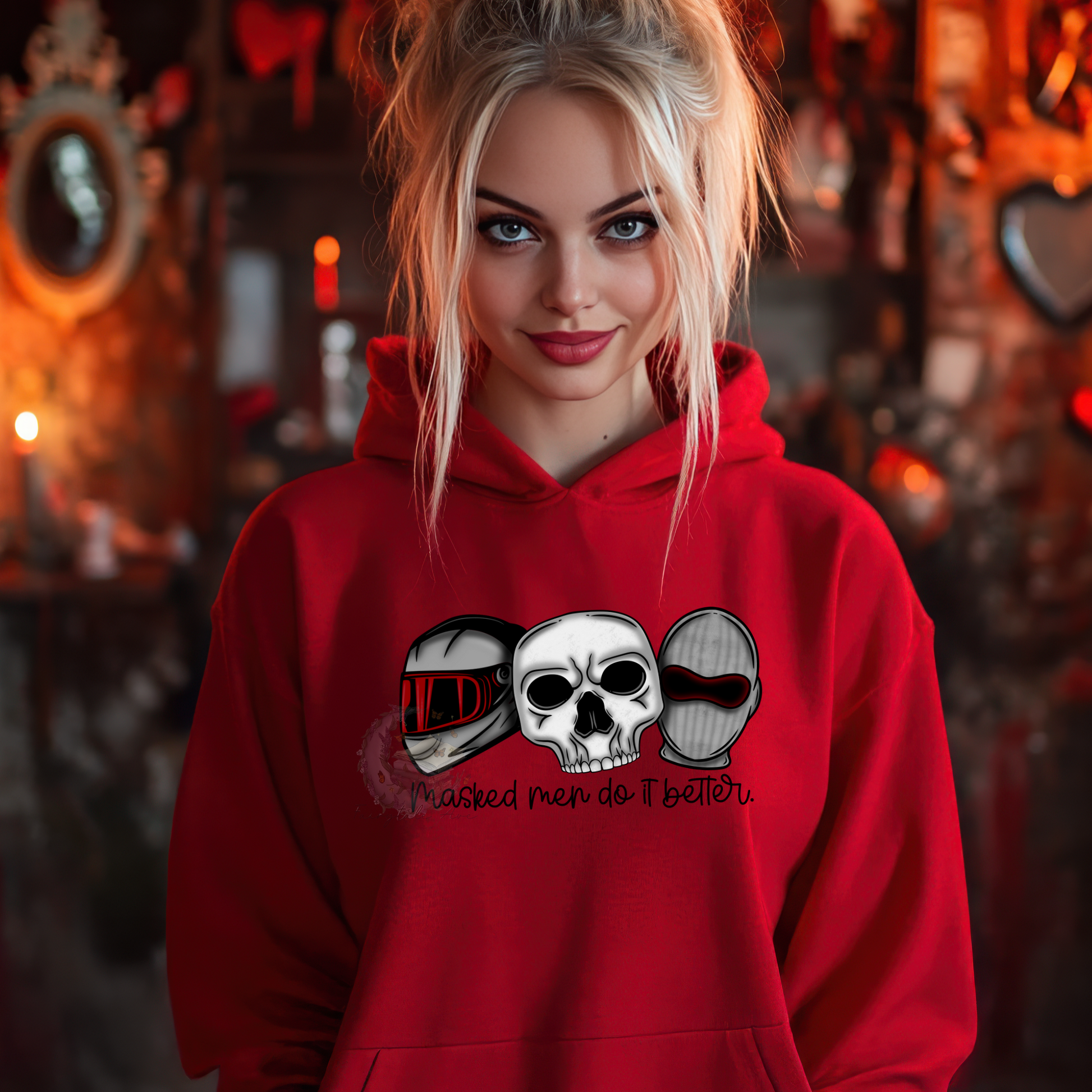 (Copy) Masked (RED) Tee Or Sweatshirt Fairytaleavenue