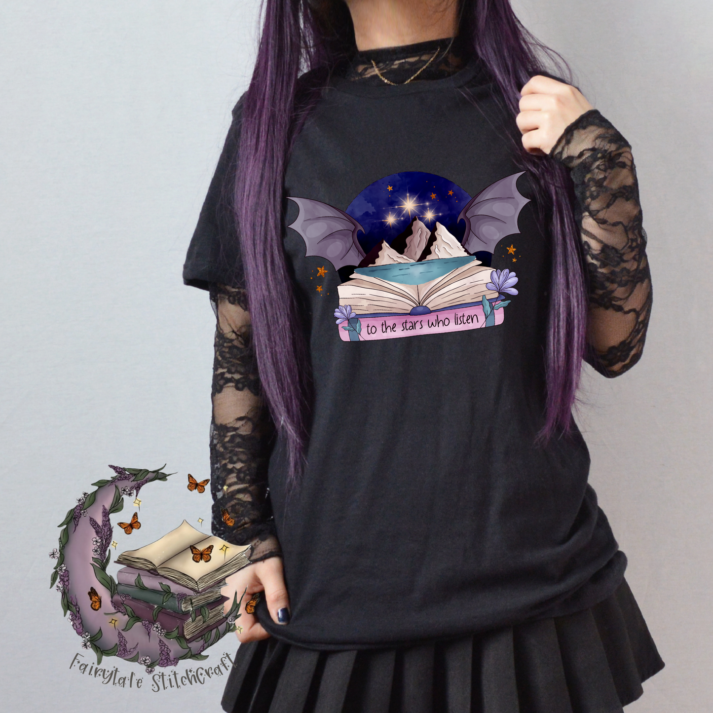 Starry Graphic Tee Fairytaleavenue