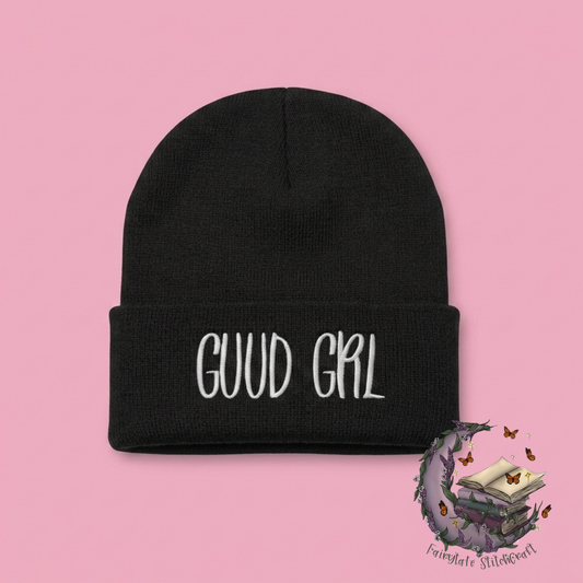 Guud Grl Waffle Beanie Fairytaleavenue